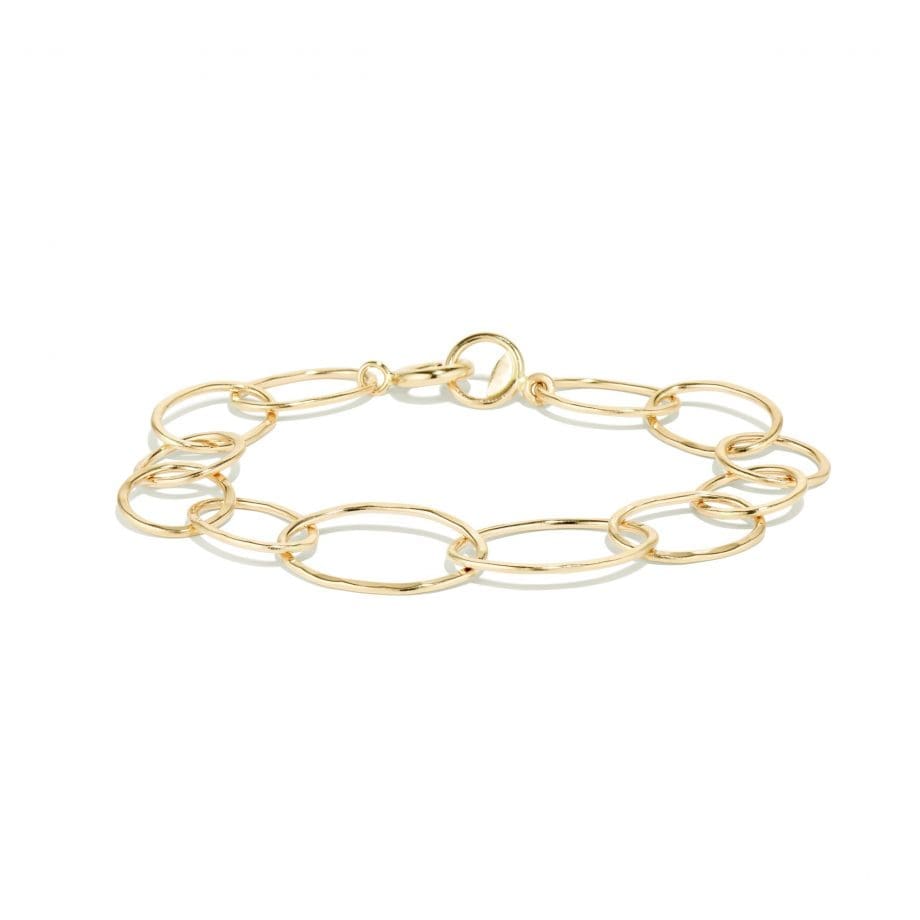 Large Multi Link gold Bracelet
